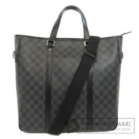 Louis Vuitton Tadao Tote Bag Damier Canvas - Picture 1 of 9